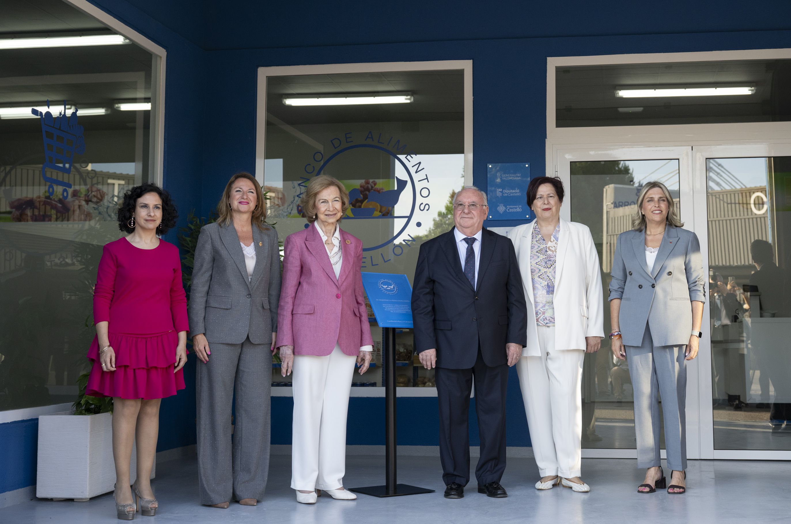 Visita Reina Banc d'Aliments de Castelló Visita Reina Banc d'Aliments de Castelló