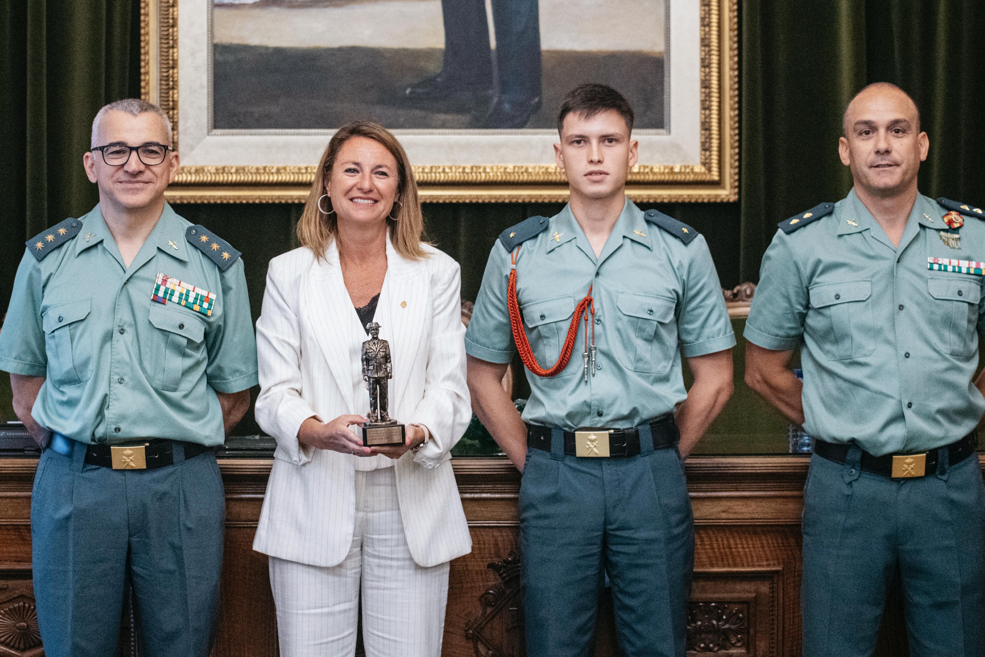 Visita a Begoña Carrasco
