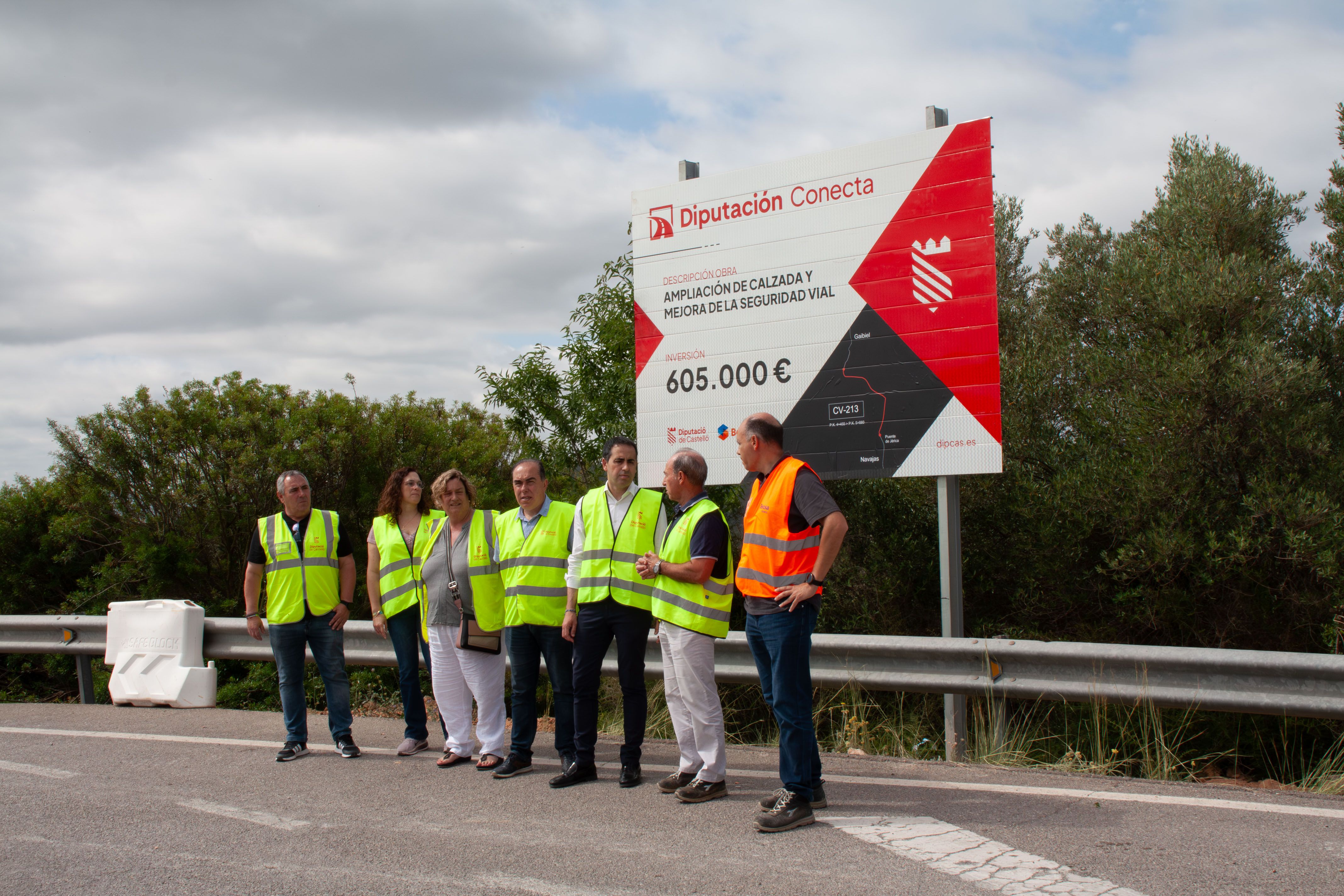 Millora a la carretera de CV-213 