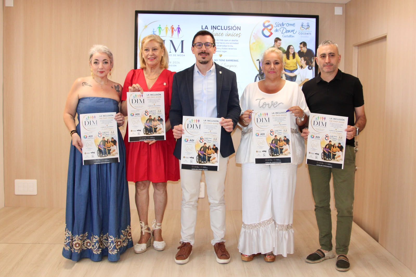 Presentació de la primera desfilada de moda inclusiva Presentació de la primera desfilada de moda inclusiva