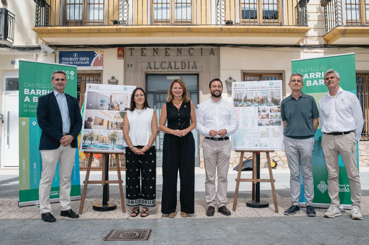 Visita a la Tinent d'alcaldia del Grau.