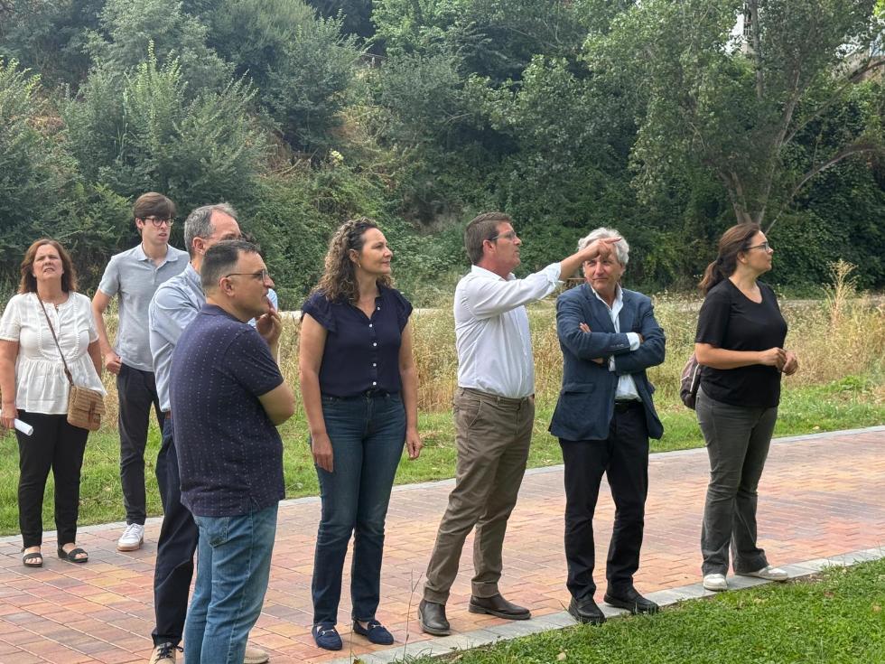 Visita del Comisionado Raúl Mérida
