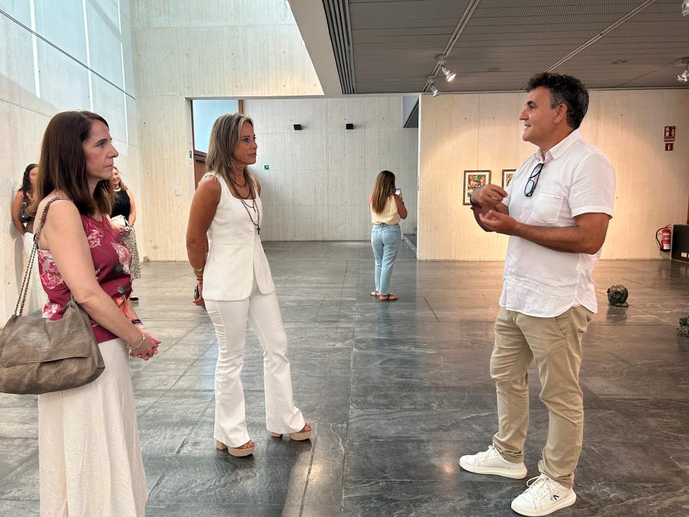 Exposición en Peñíscola.