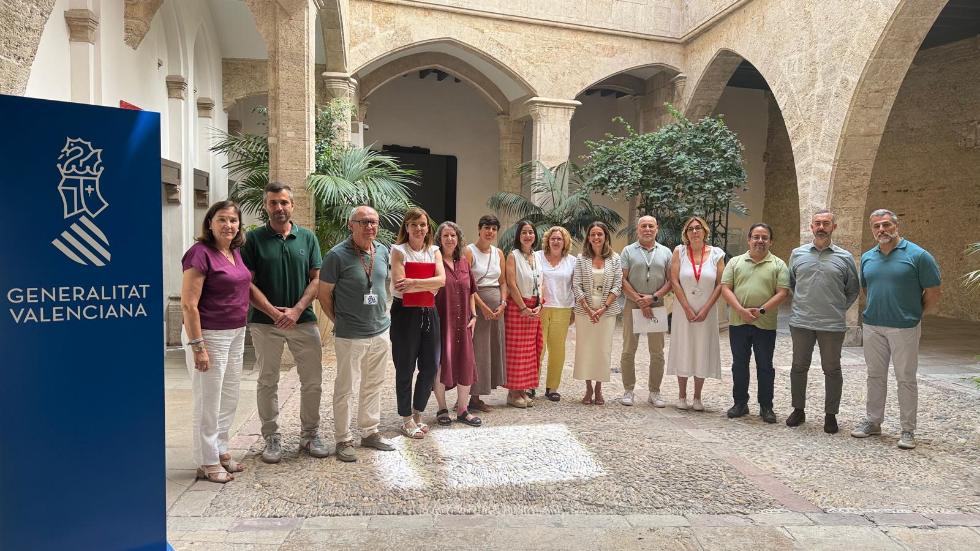 Reunión de la Consellera