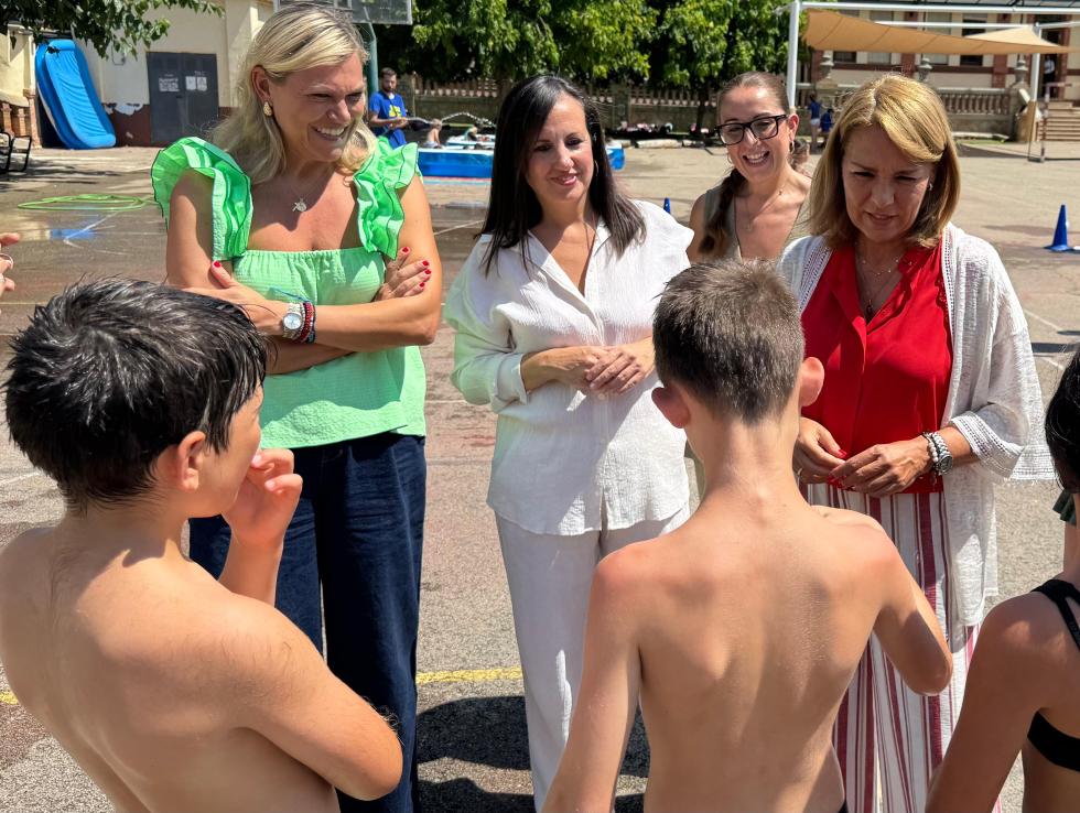 Visita de Susana Camarero