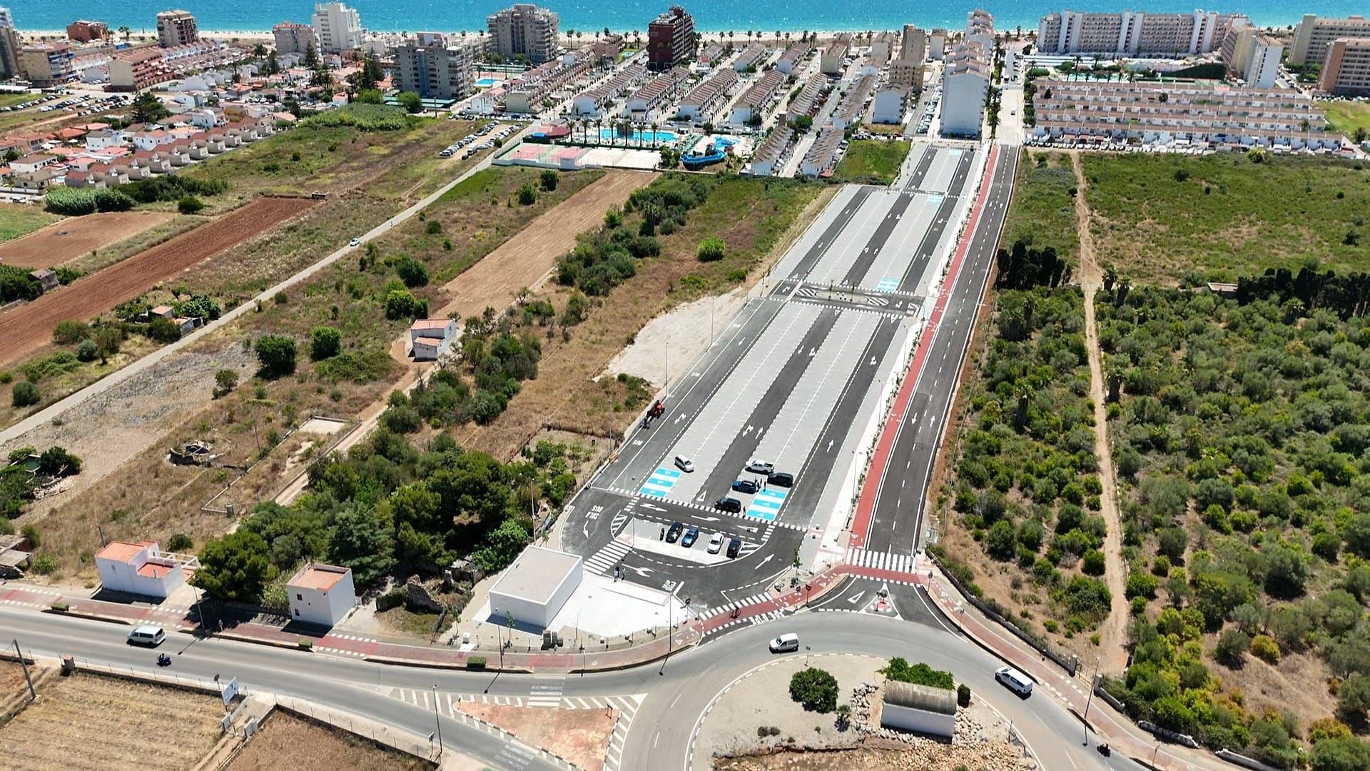 Nou pàrquing de Peniscola
