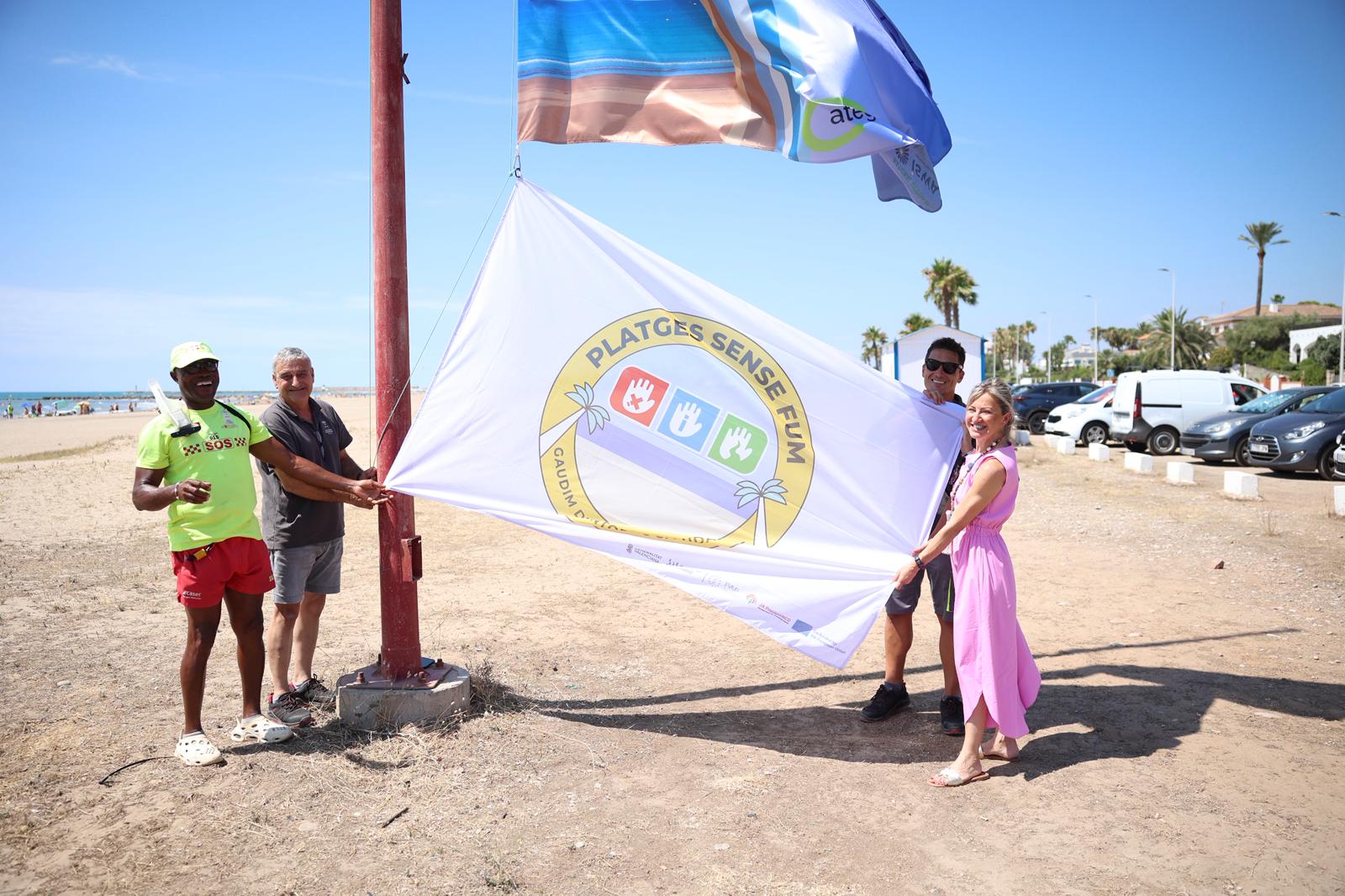 Borriana s'adherix oficialment a la Xarxa de Platges sense fum de la Comunitat Valenciana Borriana s'adherix oficialment a la Xarxa de Platges sense fum de la Comunitat Valenciana
