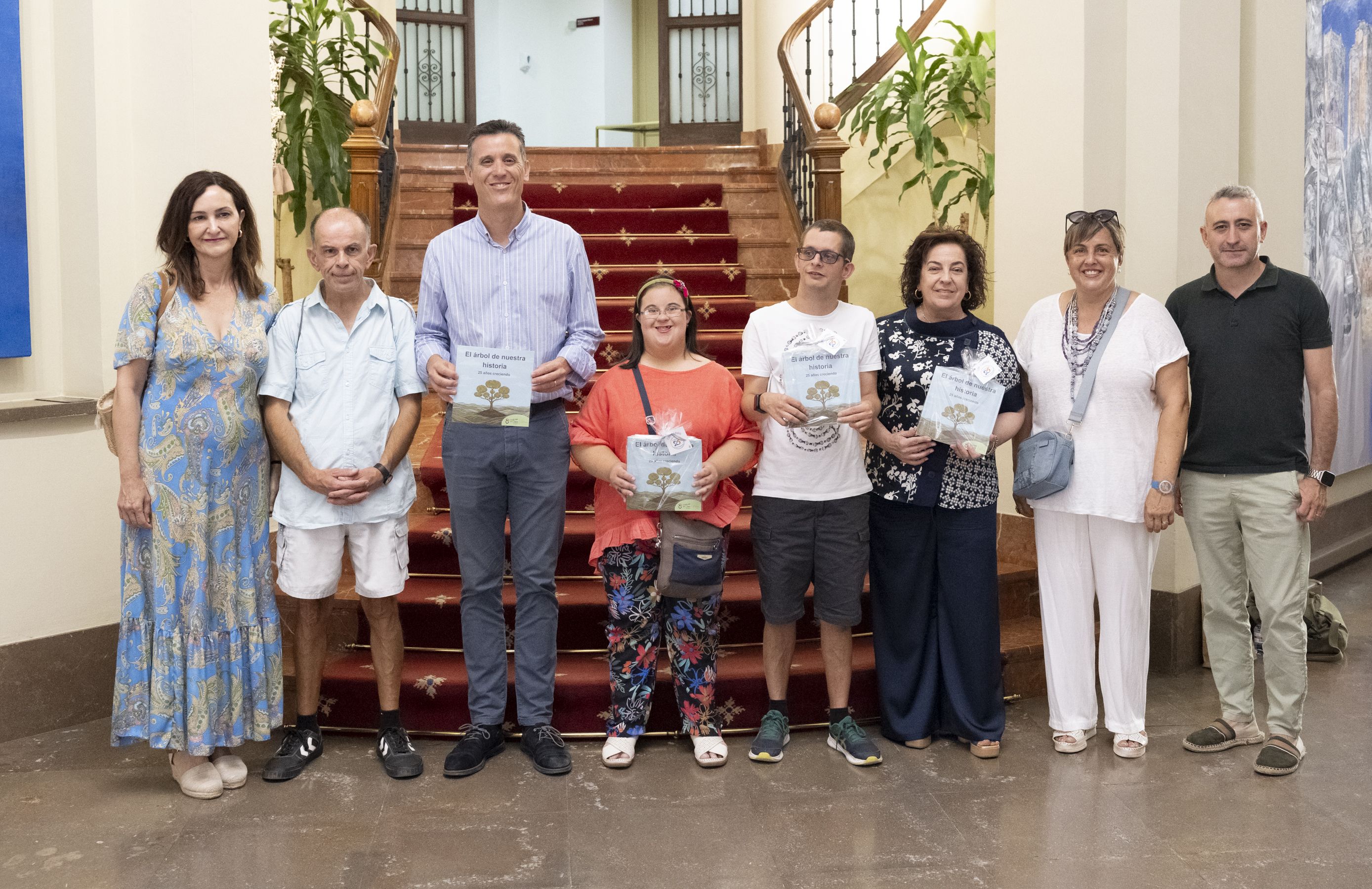 Presentació a la Diputació.