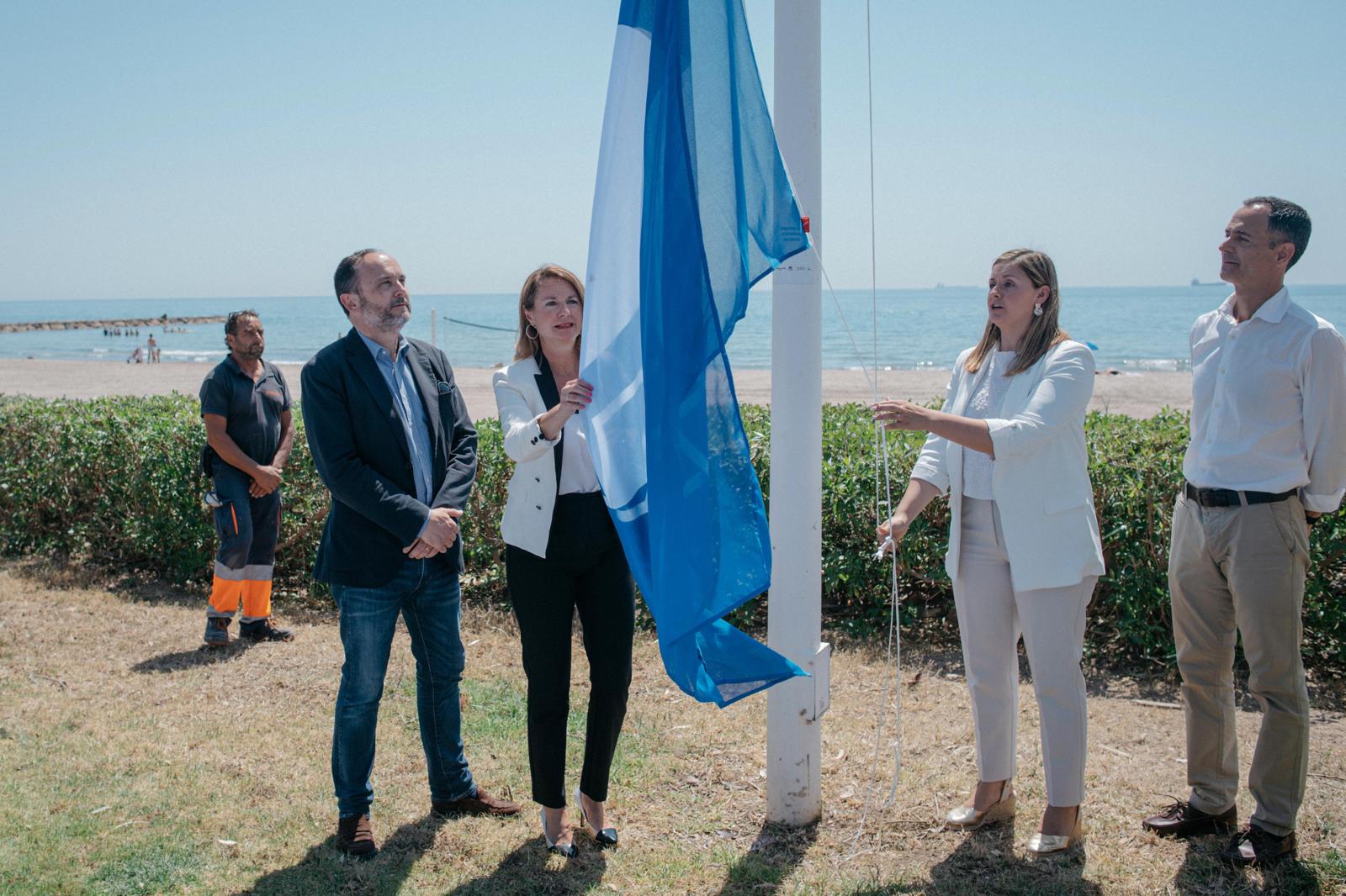 Bandera blava a Castelló.