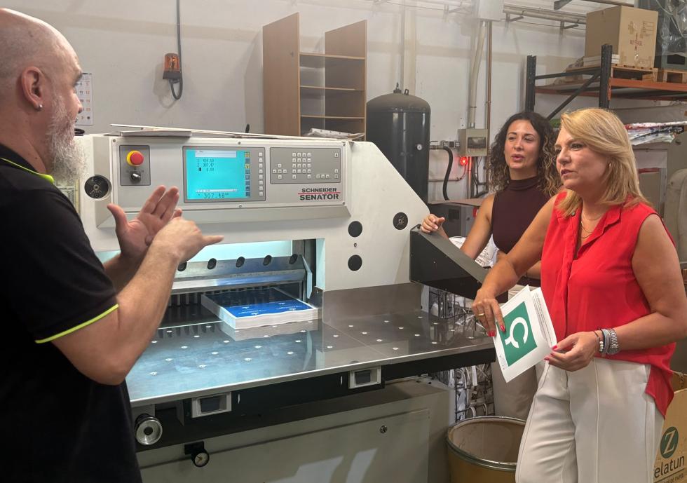Visita de Susana Camarero