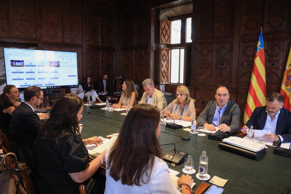 Reunión del Consell