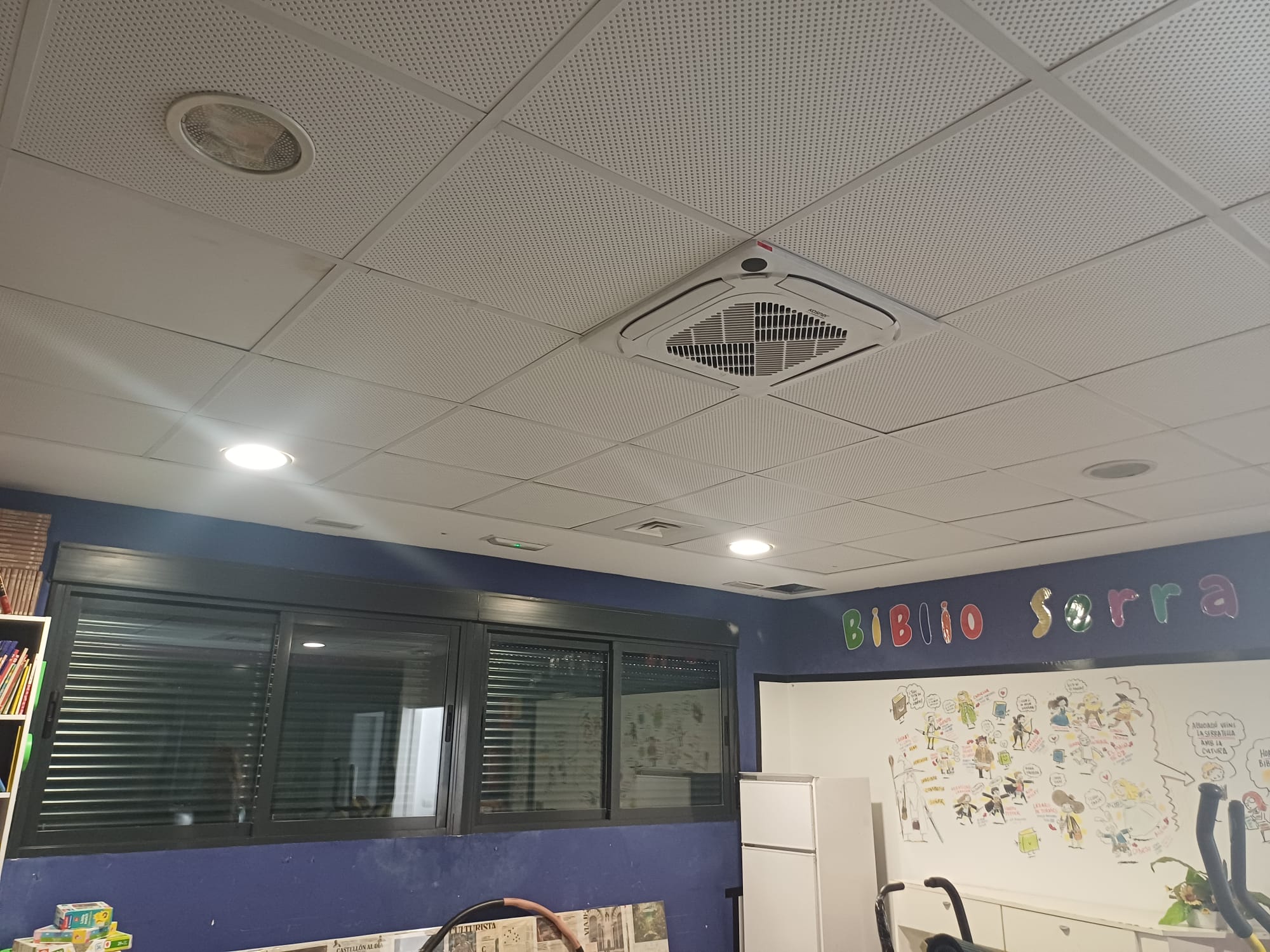 L'Ajuntament de Borriana instal·la nous equips de climatització en el Polifuncional de la Serratella 