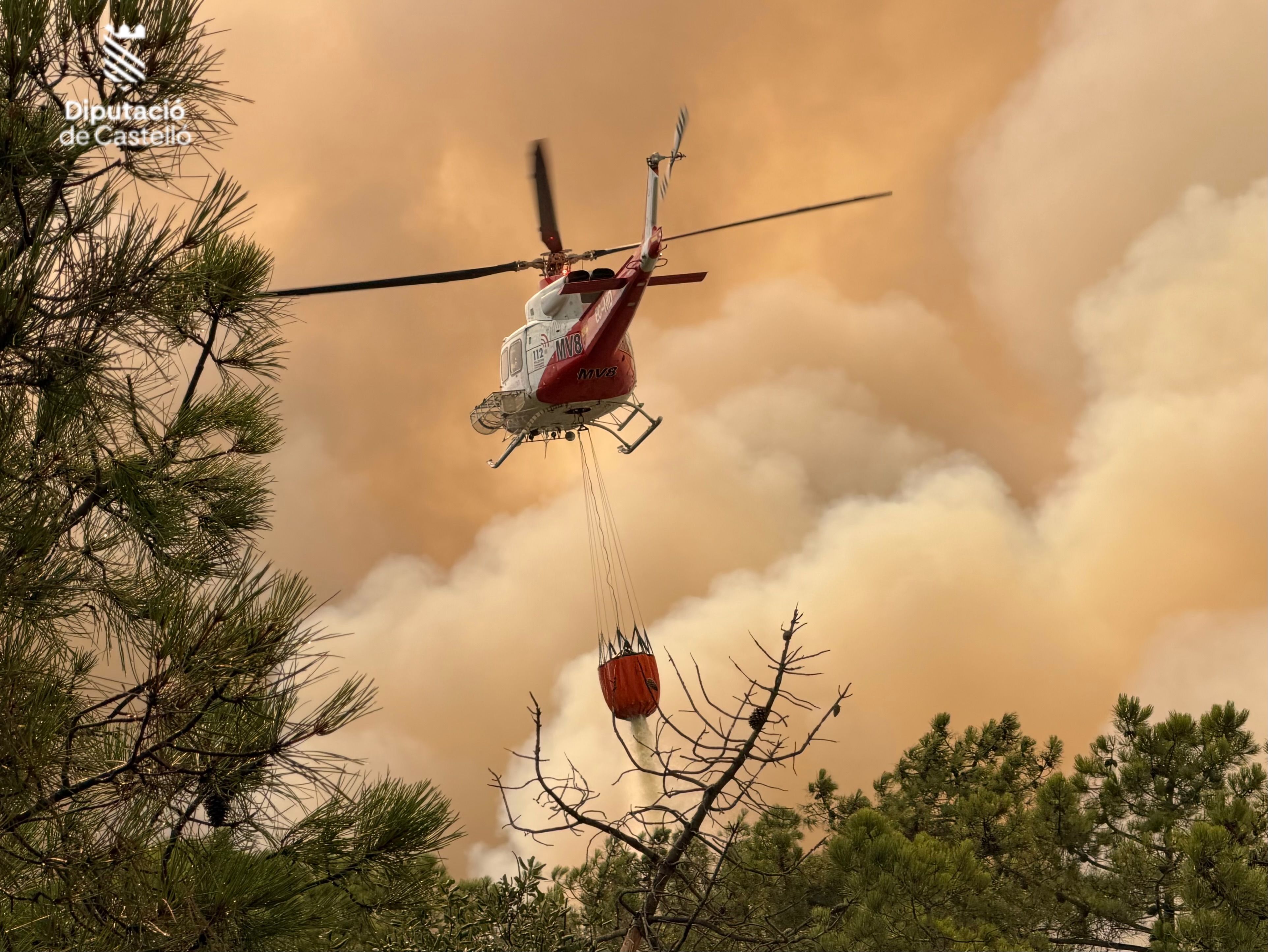 Incendi en La Vall d'Uixó - Diputació de Castelló