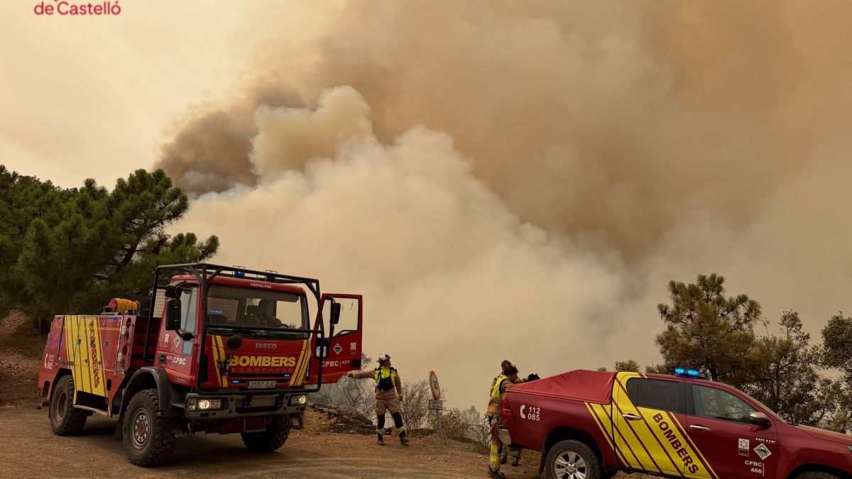 Incendio en La Vall d'Uixó - Diputación de Castellón