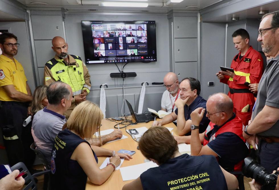 CECOPI incendi La Vall d'Uixó