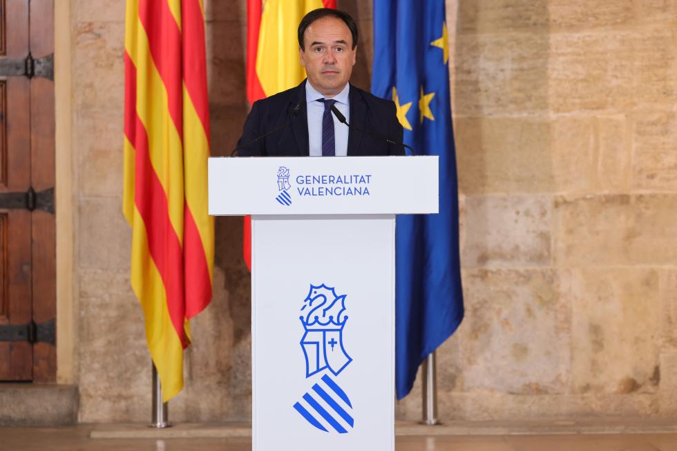 El president de la Generalitat, Juanfran Pérez Llorca