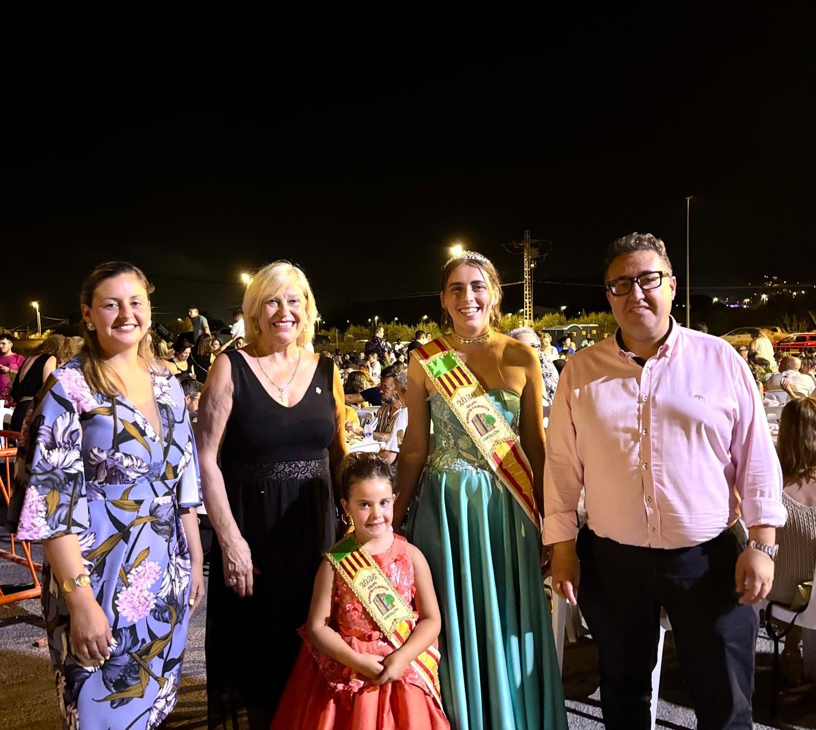 Paco Cabañero en la presentació de les reines i dames de Sant Agustí i Sant Marc Paco Cabañero en la presentació de les reines i dames de Sant Agustí i Sant Marc