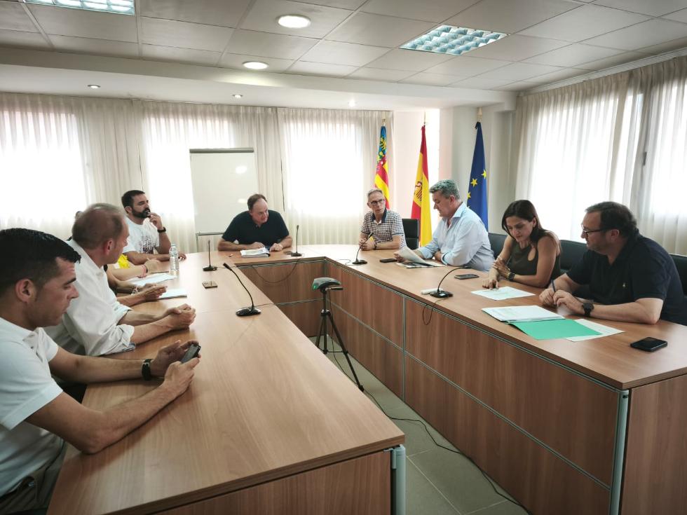 Visita de Martínez Mus