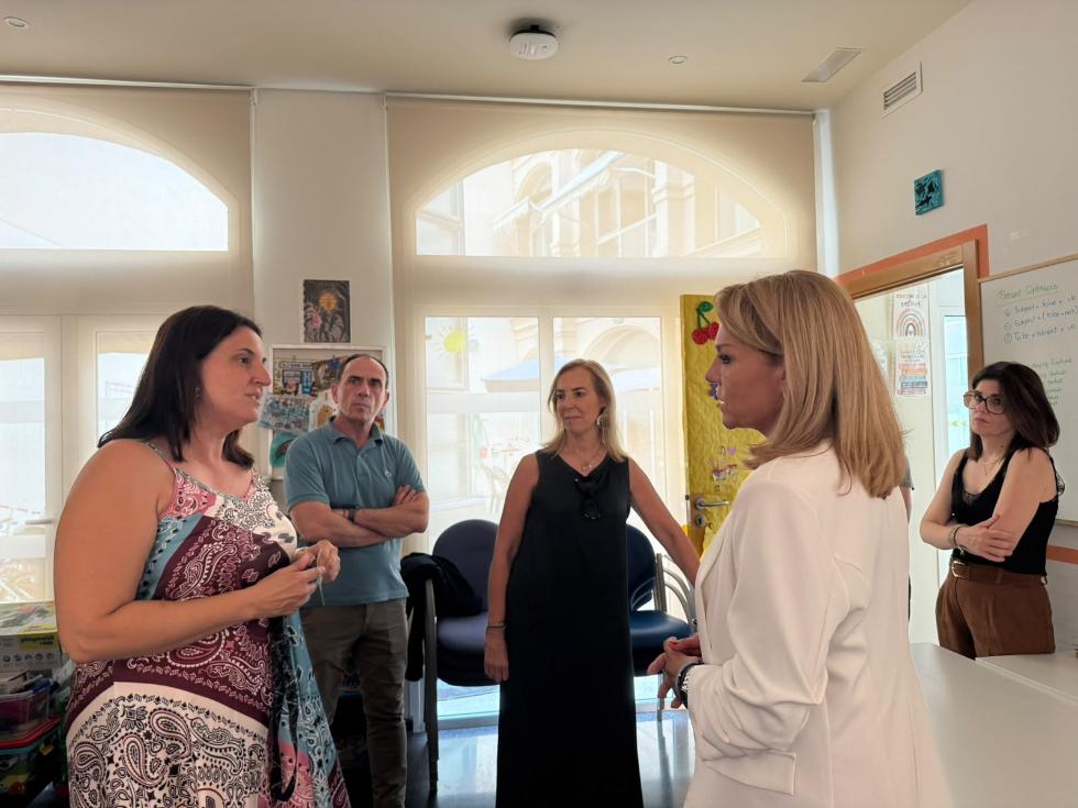 Visita de Susana Camarero