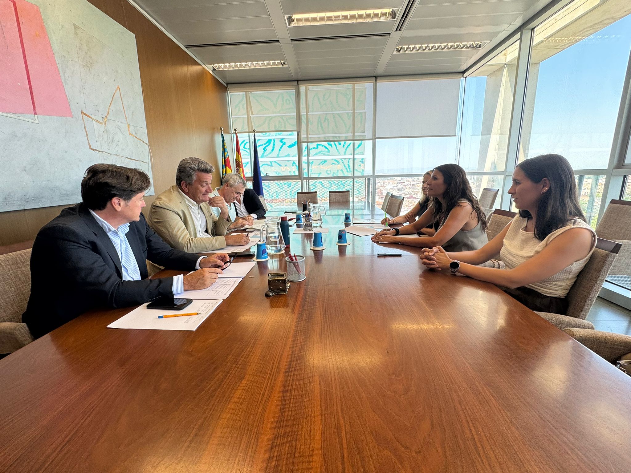 Reunió amb el Conseller Martínez Mus.