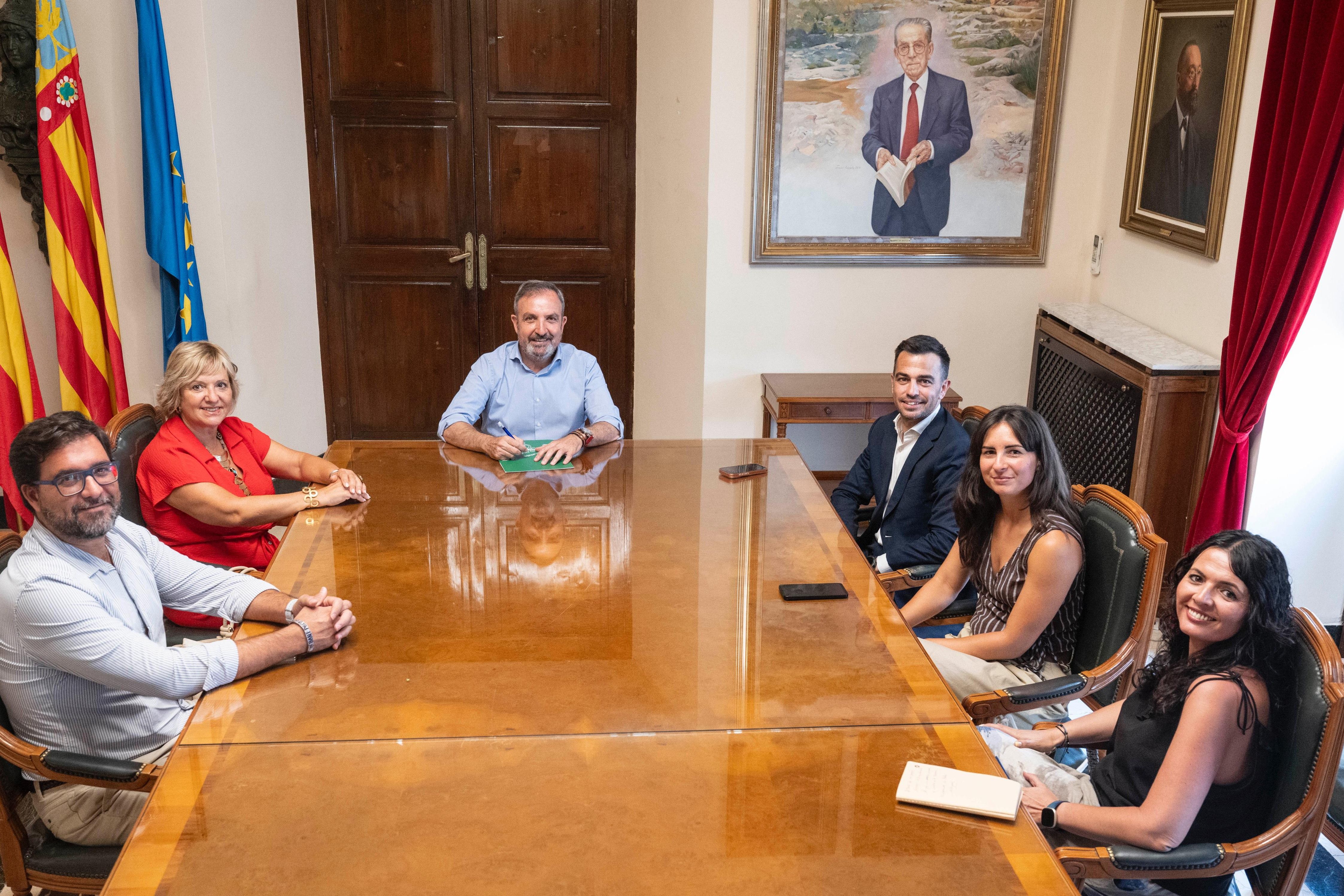 Reunió amb el grup