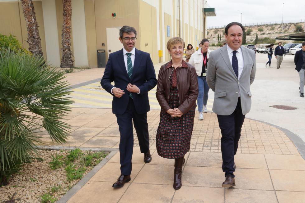 Visita a la ciudad de la Luz del President Pérez Llorca