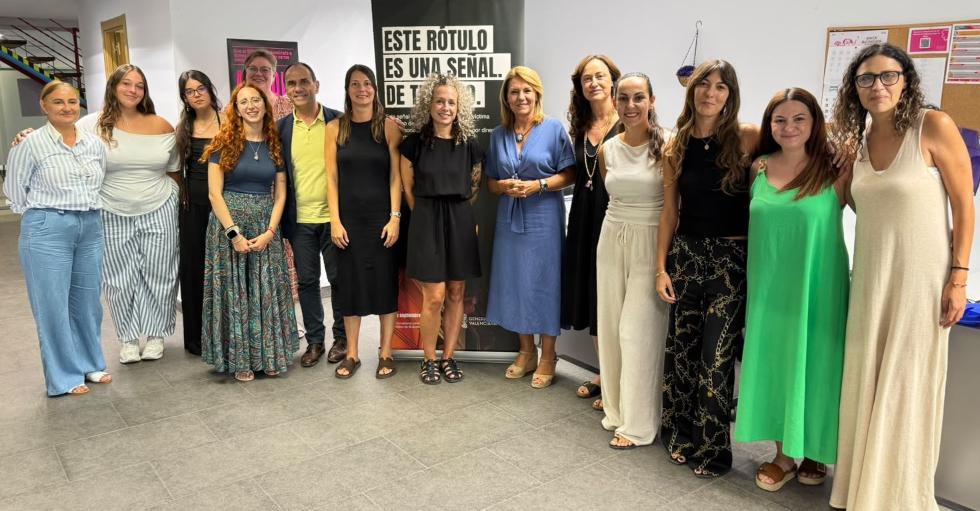Visita de Susana Camarero
