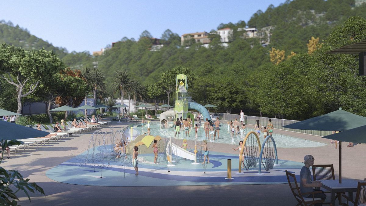 Zona infantil de parc aquàtic de La Vall d'Uixó 