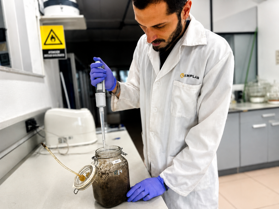 Investigación con bacterias