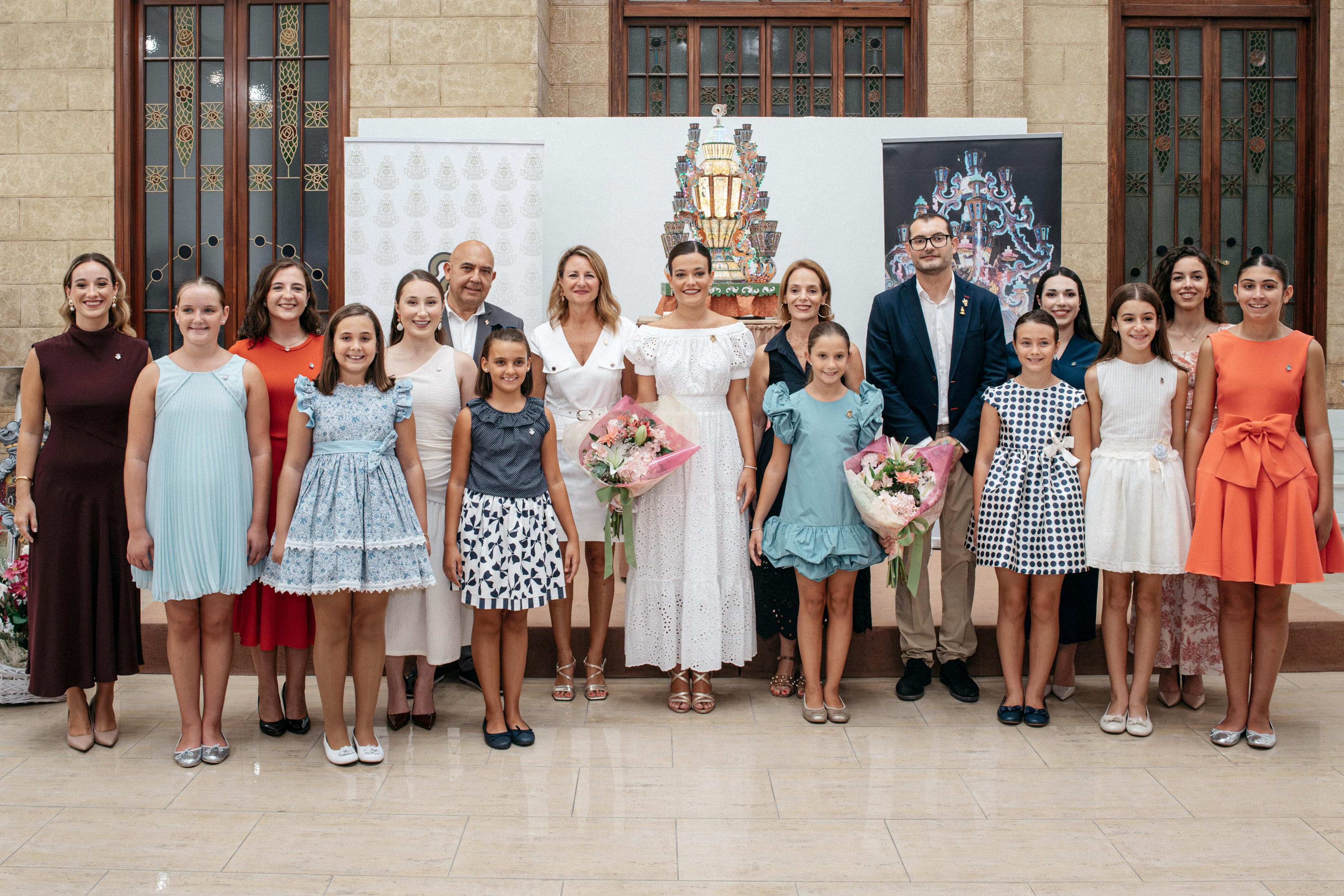 Carrasco en l'exposició del XII Concurs de Gaiates de Mà