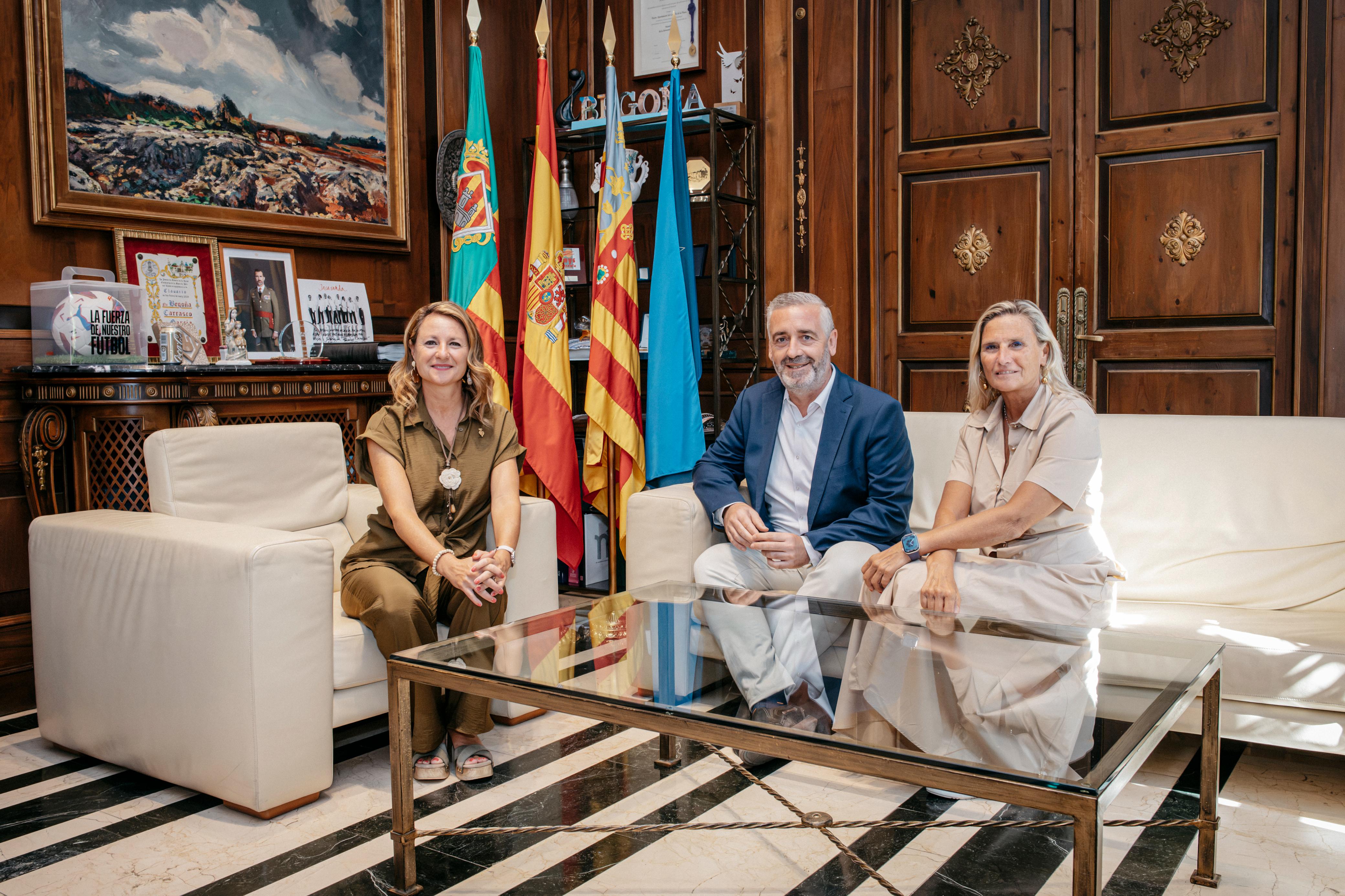 Begoña Carrasco, Carlos Gil i Susana Fabregat