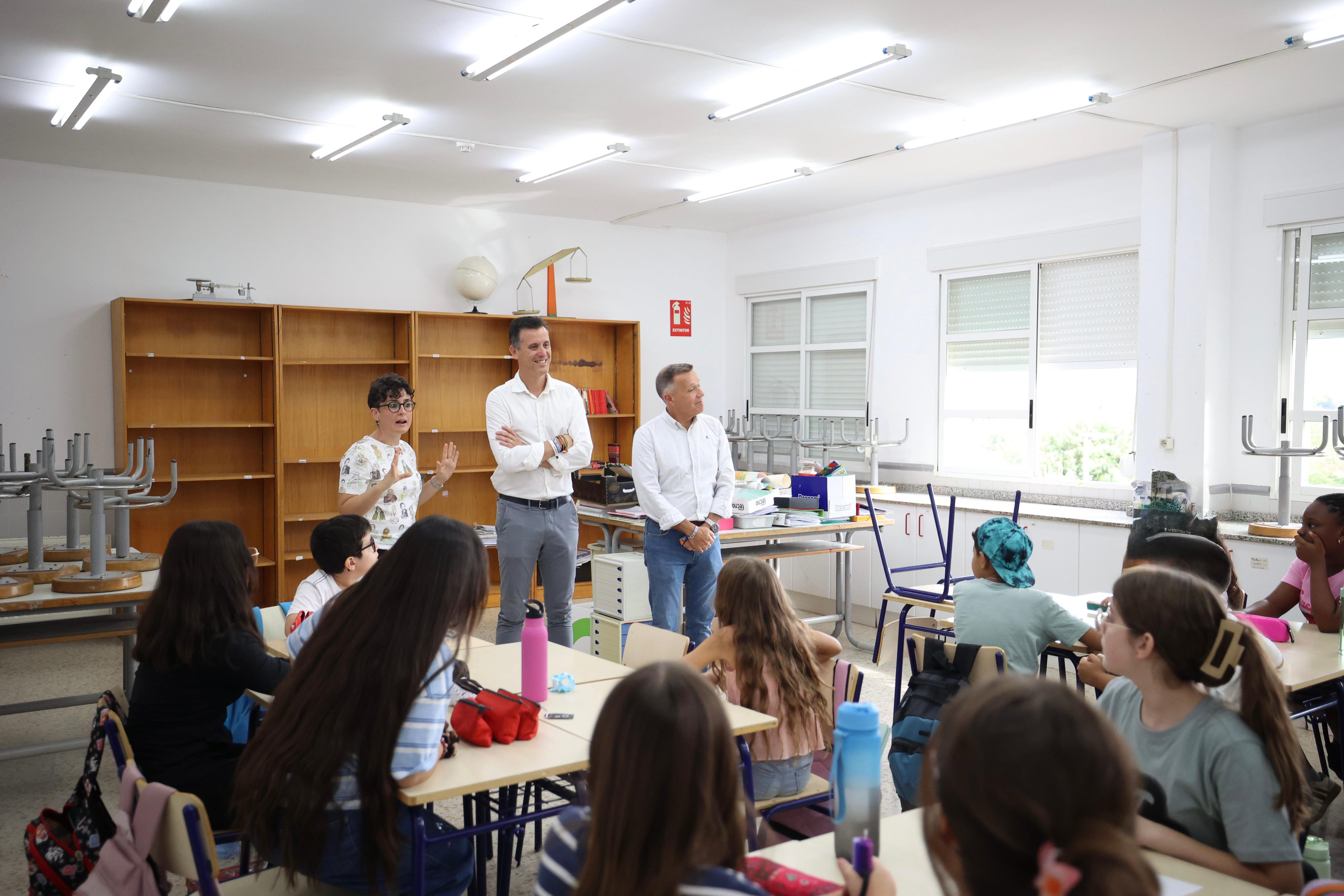 Tornada a l'escola a Burriana