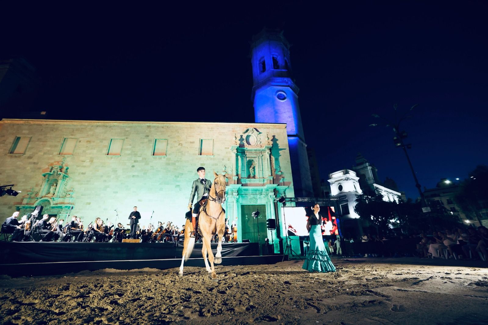Espectacle de tancament de les festes de la Misericòrdia a Borriana