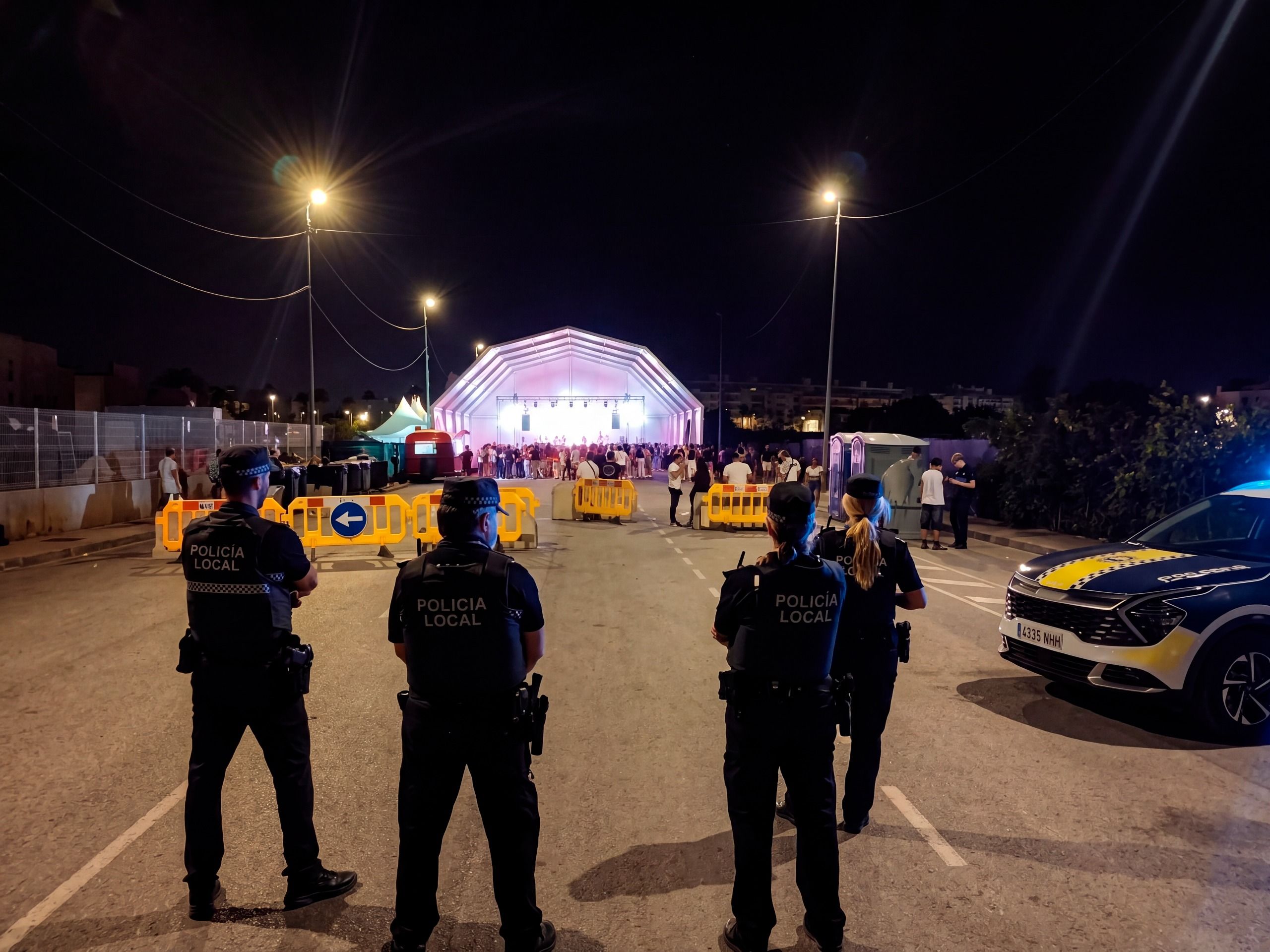 Dispositiu de seguretat durant les Festes de la Misericòrdia de Borriana
