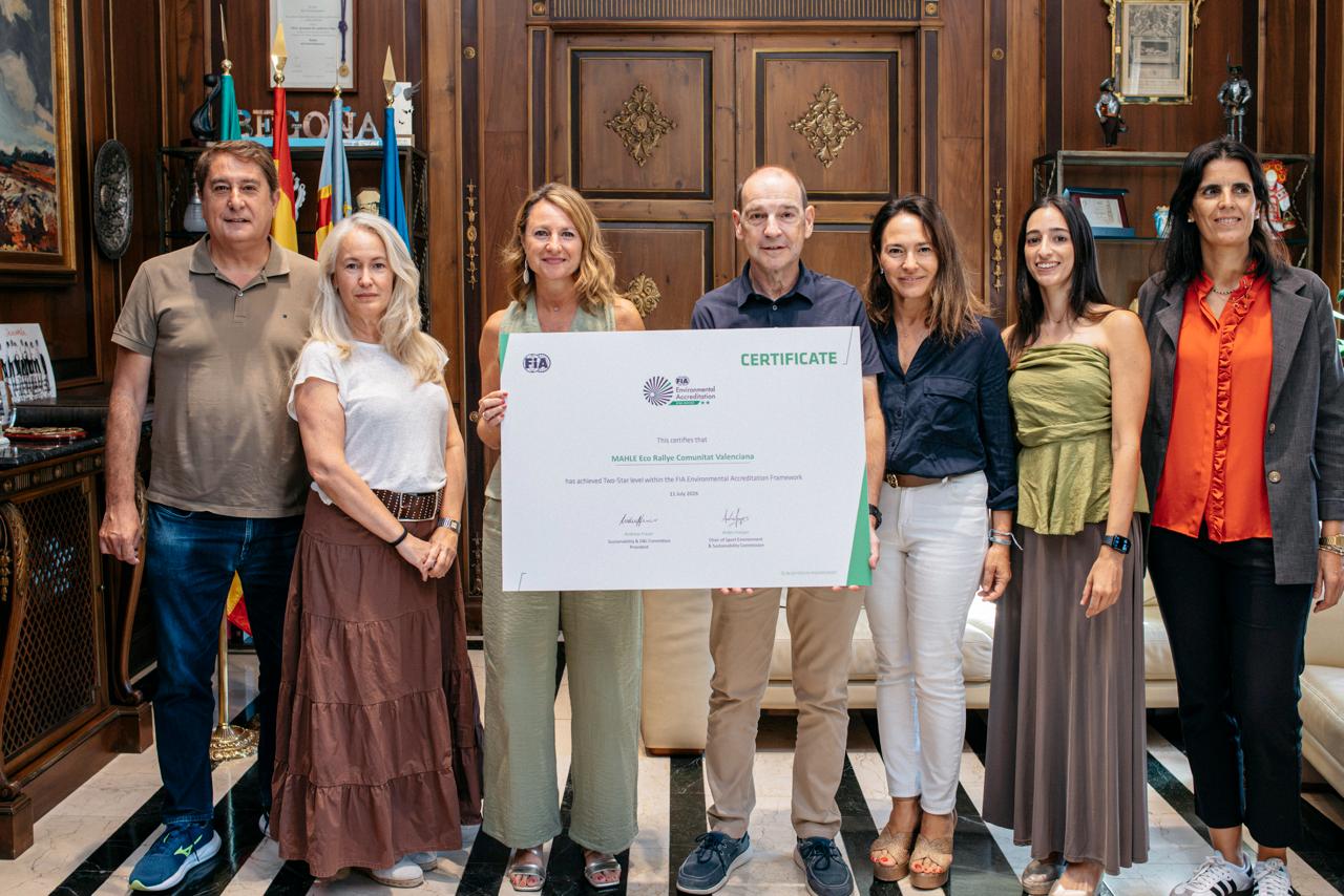 MAHLE Eco Rallye Comunitat Valenciana aconseguix la segona estrela de la FIA 