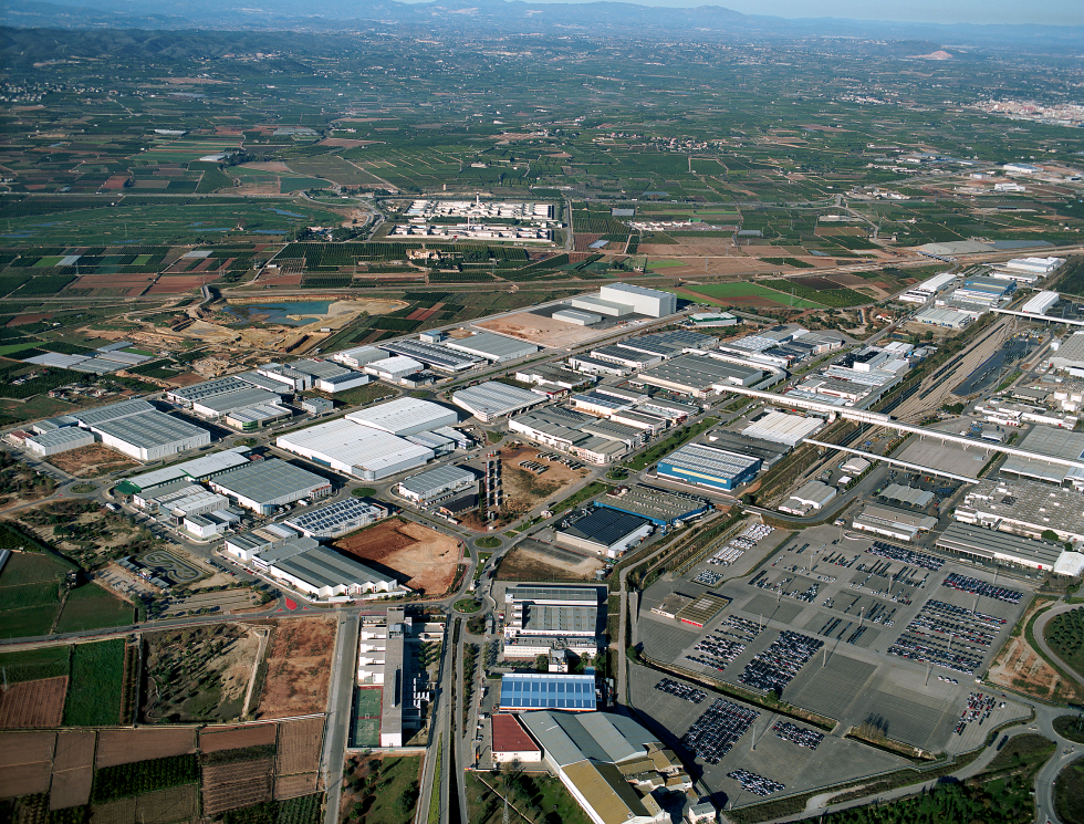 Área industrial de la Comunitat Valenciana