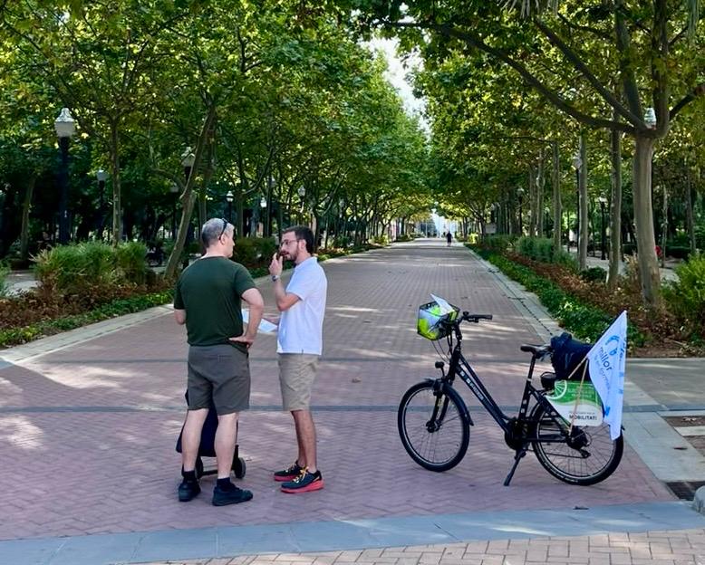 Un ciclista en Castelló