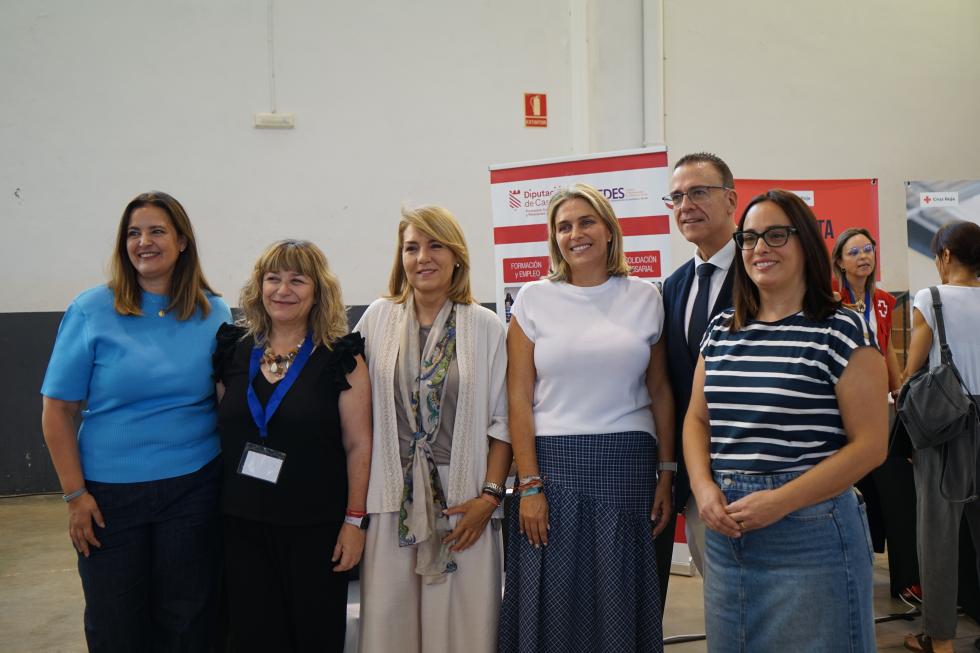 Susana Camarero en la feria Plana Alta Emplea 2026 