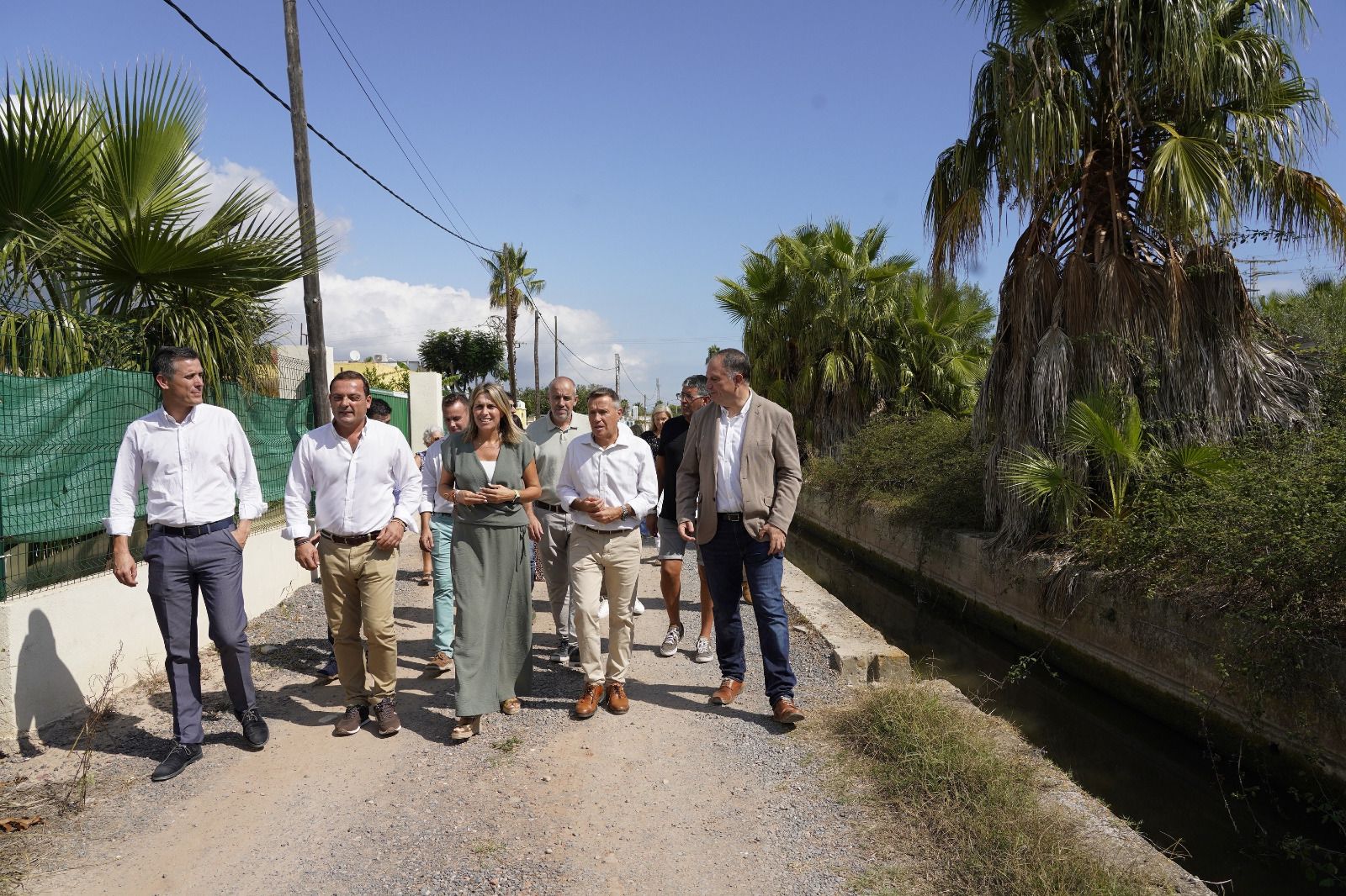 Visita al barranc Juan de Mora de Burriana