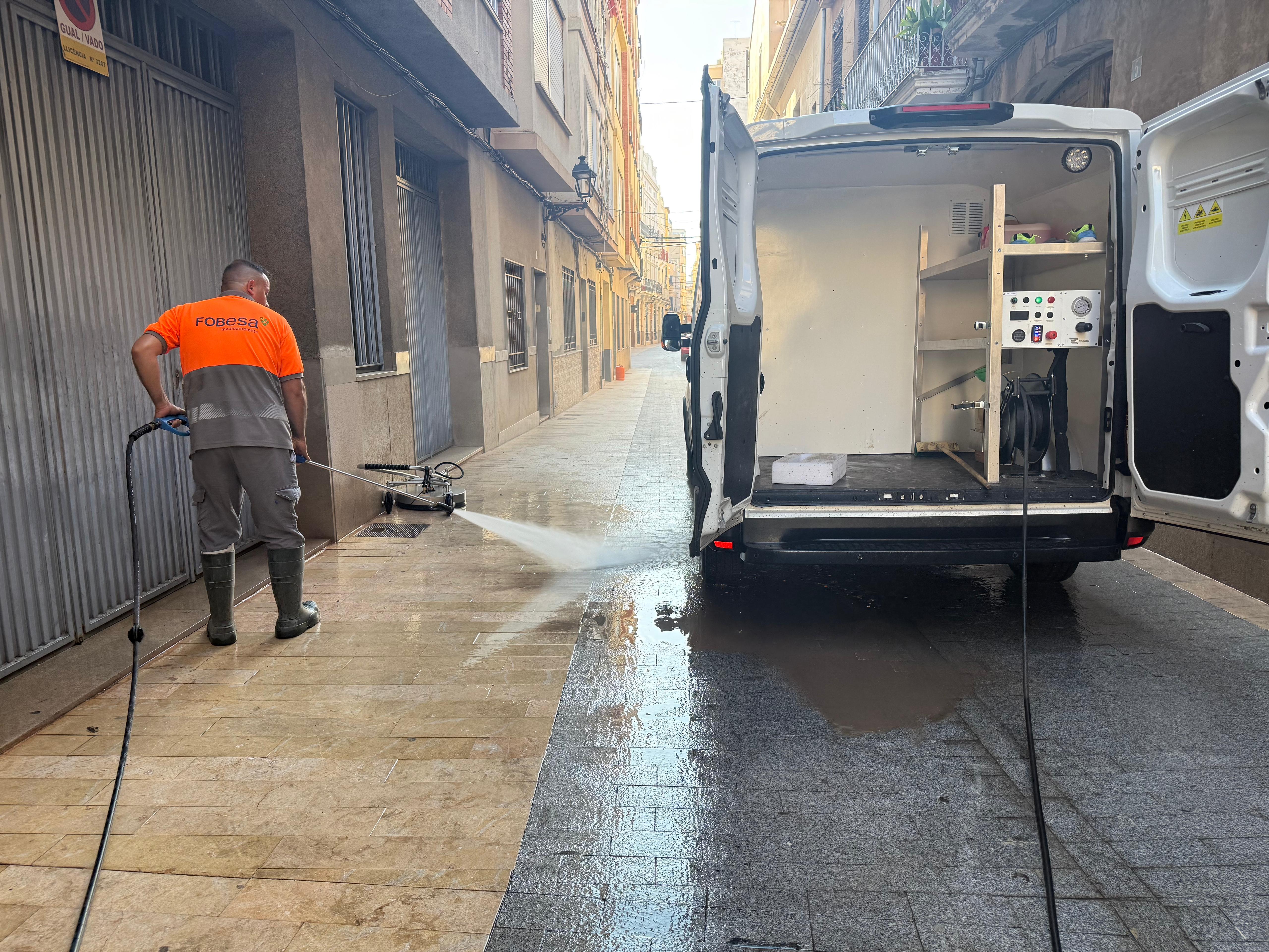 Neteja del nucli antic de Burriana