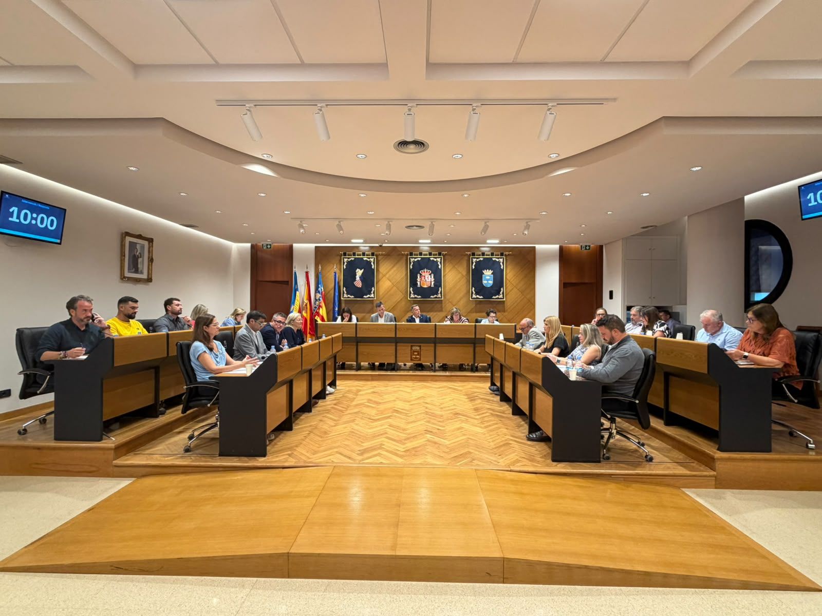 El ple de l'Ajuntament de Burriana