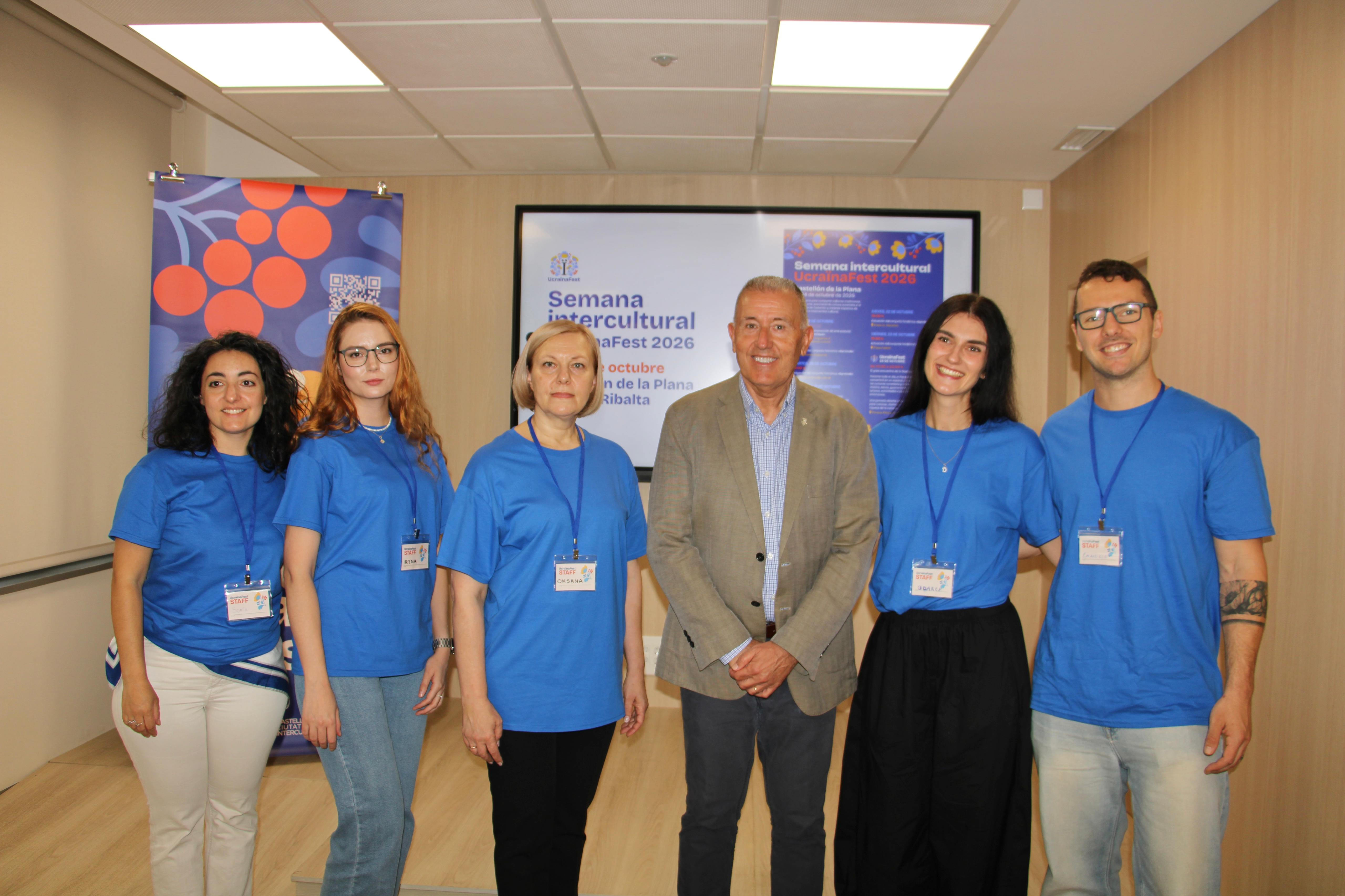 Presentació de la Setmana Intercultural UcraïnaFest en Castelló