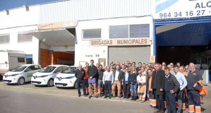 Castelló redueix l'empremta de carboni amb la incorporació a la seua flota de 8 vehicles 100% elèctrics