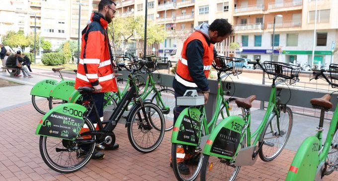 Castelló incorpora bicicletes elèctriques a Bicicas per a persones amb mobilitat reduïda i majors de 55 anys