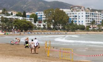 Cierra la playa de Las Fuentes de Alcossebre por contaminación de origen fecal