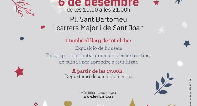 Benicarló iniciarà el Nadal amb l'encesa de l'enllumenat el proper dimecres 4