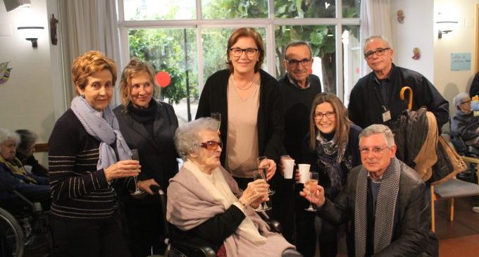 Borriana homenatja Mercedes Fayos Carbó en el seu 100 aniversari
