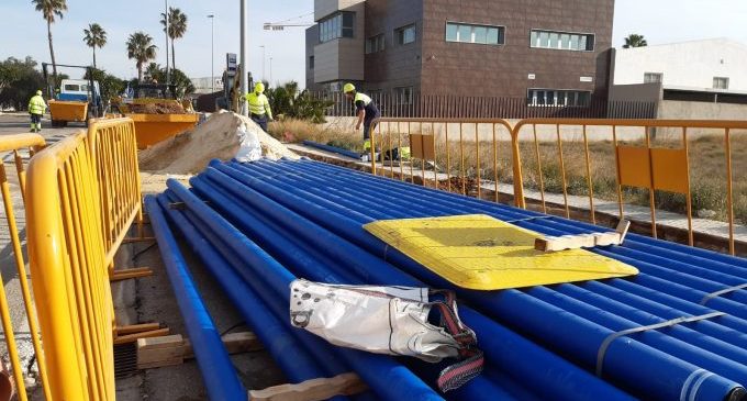 Benicarló millora la xarxa de distribució d'aigua del polígon industrial El Collet