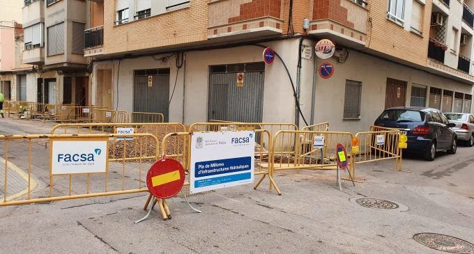 L'Ajuntament de Nules i FACSA renoven la xarxa d'aigua potable en Sant Vicent