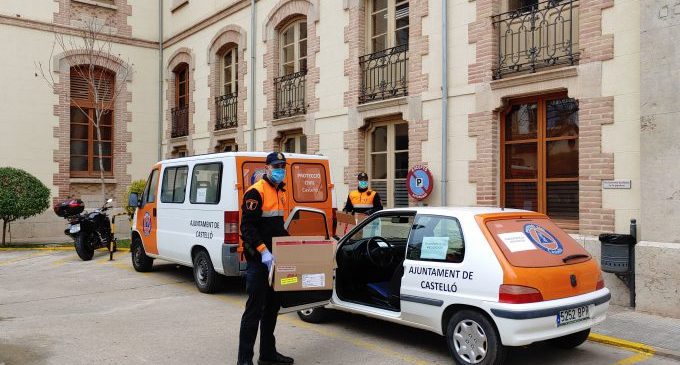 Protecció Civil de Castelló entrega a domicili els medicaments a malalts oncològics